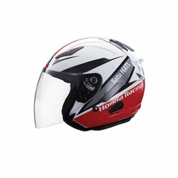 [87100HFHRRL] Helm Honda HRR Half Face KYT (L)