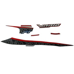 [871X0K46N50ZAR] Sticker Body Set Kanan Grey Honda Vario 110 eSP
