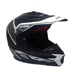 [87100MXGRCRFXL] Helm Honda CRF Grey (XL)