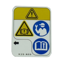 [87514K2SN00] Sticker Label CBS Caution Honda Vario 160 K2S