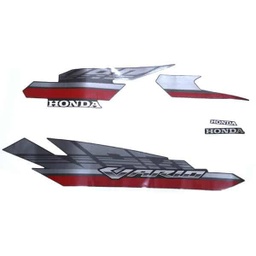 [871X0K60B40ZAR] Sticker Body Kanan Black Red – Vario 125 eSP