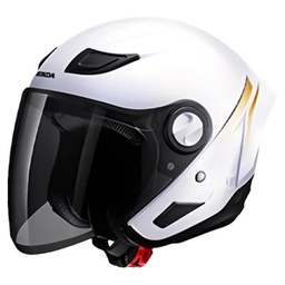 [87100PRLWHTM] Elegant Helmet Pearl White (M)