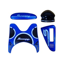 [08000K16RBLU] Paket Aksesoris Resmi Honda Scoopy eSP – Blue