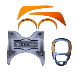 [0800AK93AWHISP] Paket Aksesoris All New Scoopy Sporty White