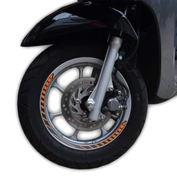 [871X0K93A00WHI] Sticker Velg (Wheel Rim) Orange – Scoopy New K93