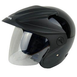[86100H04FA0] Helmet Assy Half Face Hitam Honda Vario 150 eSP K59J