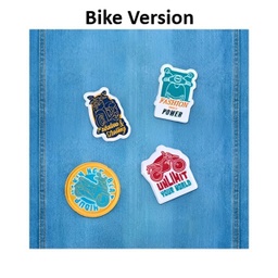 [AHIP0001002] Iron On Patch Bike Version
