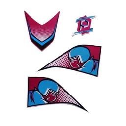 [871X0K61ARTMA] Sticker BeAT POP Art – Magenta