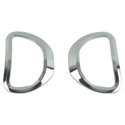 [64301K2FP00SLV] Aksesoris Front Winker Scoopy 24 Silver Chrome